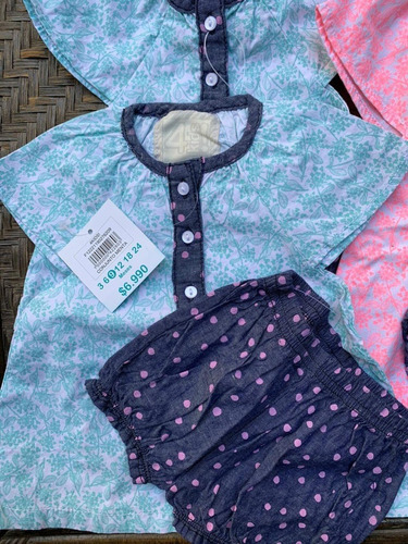 Pack 20 Conjuntos Celeste Ropa De Niña Marca 4 Kids Nueva !