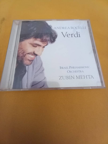 C D Musical - Andrea Bocelli - Verdi - Israel Philarmonic