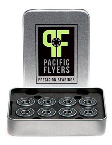 Pacific Flyers Premium Abec 9 Skateboard Bearings /juego De