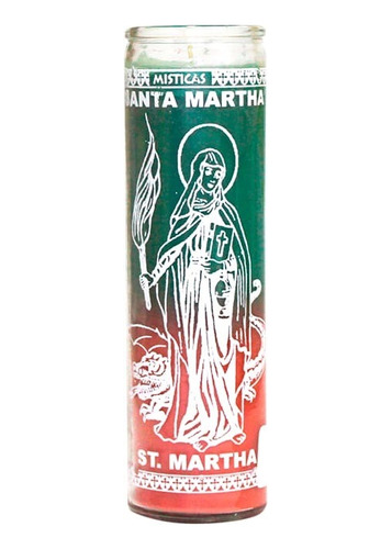 20 Veladoras Santa Marta Catolicas