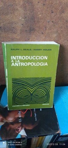 Libro Introducción A La Antropología. Ralph Beals Y Hoijer