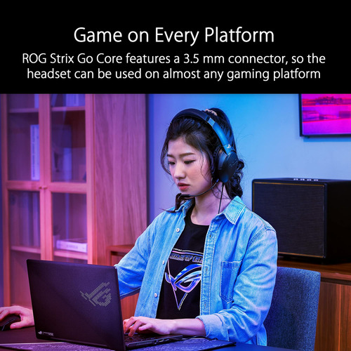 Asus Rog Strix Go Core Core Wired Gaming Aurictos | Conector