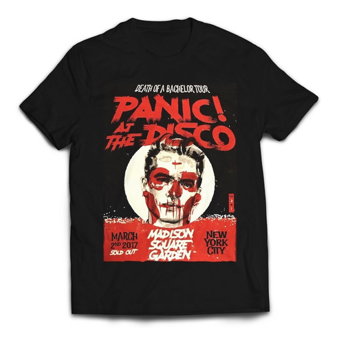 Camiseta Panic At The Disco Ny Concert Rock Activity