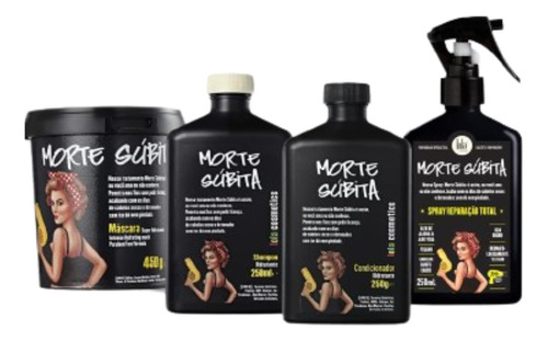 Lola Cosmetics - Kit Morte Súbita (shampoo 250ml + Cond 250g