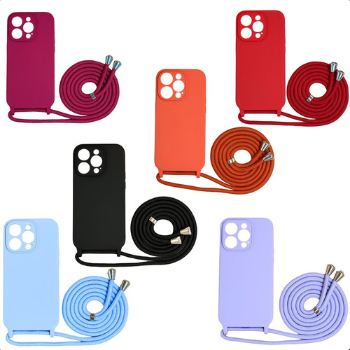 Capa Capinha Com Alça Integrada P iPhone 11 12 13 14 15 16