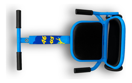 Carrinho Azul De Rolimã Modelo Novo