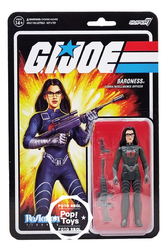 Super 7 - Reaction - G.i. Joe - Baroness