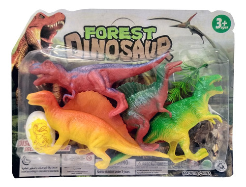 Set De Dinosaurios Coloridos Figuras De Colección - Otec