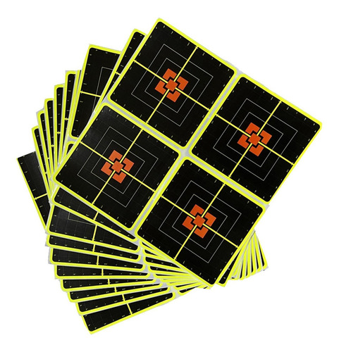 Objetivos 0 Yardas X10 Hojas De Papel Práctica De 10