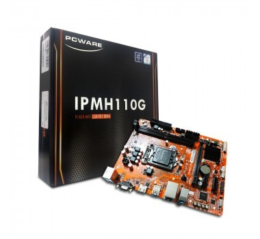 Placa Mãe Pcware Ipmh110g Lga 1151 Ddr4 H110 6ª 7ª Geração