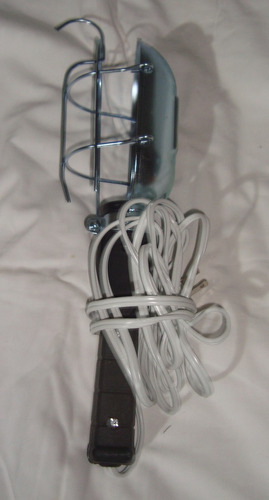 Lampara De Taller Canastilla Cable 275cm