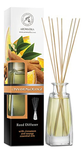 Reed Diffuser Cinnamon & Orange 3.4 Fl Oz (100ml) - Roo...