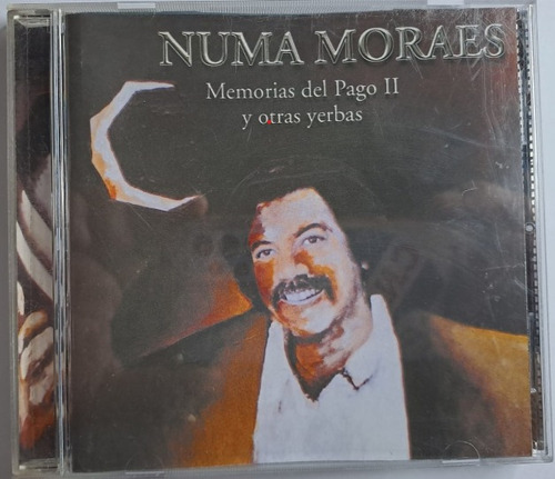 Numa Moraes Memoarias Del Pago 2 Cd Original Año 1999