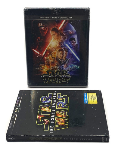 Blu-ray + Dvd Star Wars Vll ( The Force Awakens) Nuevo