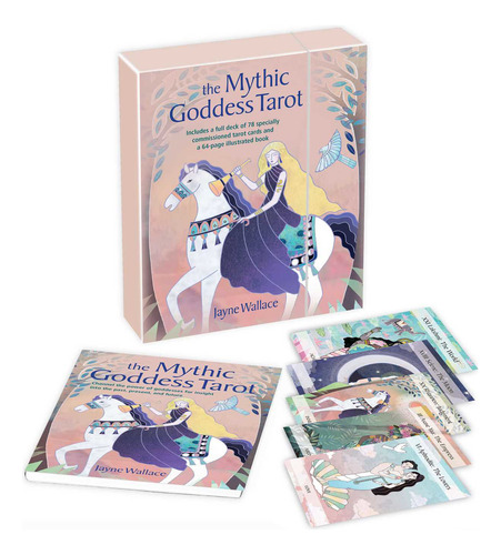 The Mythic Goddess Tarot - Cartas Y Libro Guía, De Jayne Wallace. Editorial Insight Editions, Tapa Blanda En Inglés