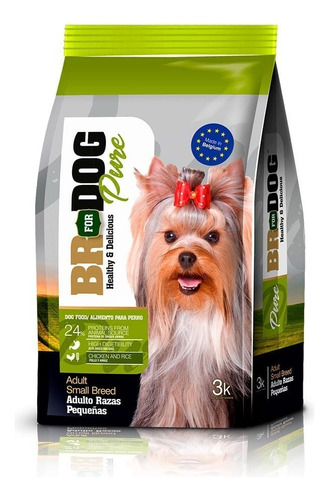 Br For Dog Adult Raza Pequeña X 3kg