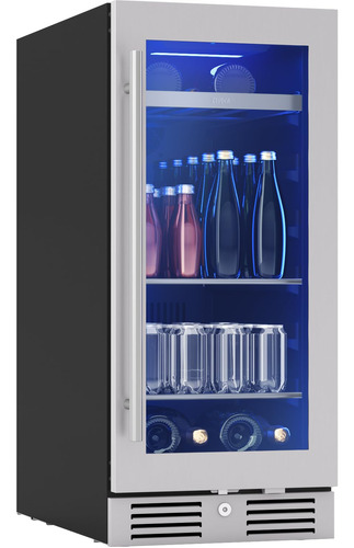 Zephyr Presrv - Refrigerador De Vino Y Bebidas De 15 Pulgada