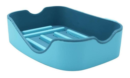 Imagen 5 de 10 de 2 Jaboneras Aqua Porta Jabon Adhesivo Baño Organizador Pared