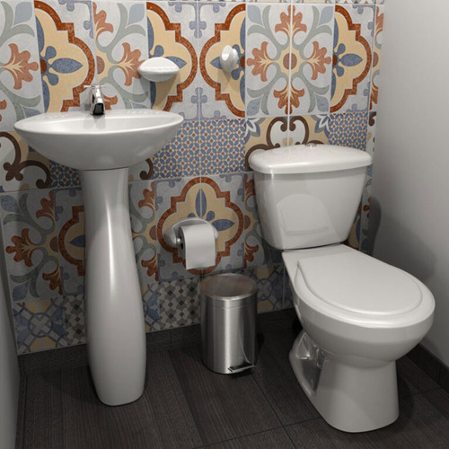 Wc Sanitario Tairona + Lavamanos Pedestal