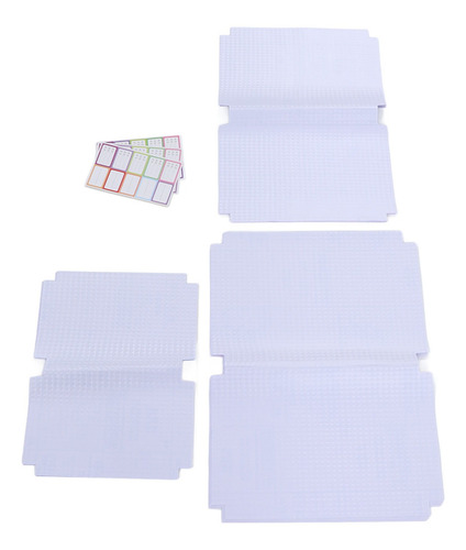 Protector De Cubierta De Libro 30 Piezas Transparente Transp