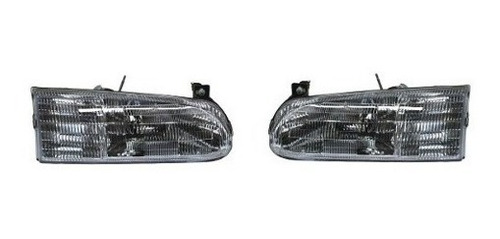 Par Juego Faros Ford Windstar  1995 - 1997 Con Ajustes Zry