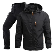 Comprar Conjunto De Jaqueta Militar Masculina E Calças Táticas De Lã