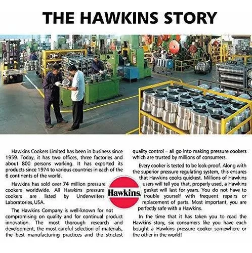 Hawkins HC20 Contura - Olla a presión de 2 litros, pequeña, aluminio