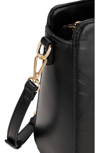 Bolsa Satchel Cloe Isarel I Mediano Color Negro