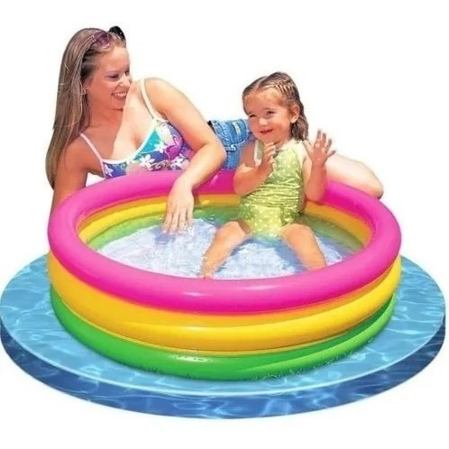 Piscina Para Niños  Intex Inflable De Cámaras De Aire 