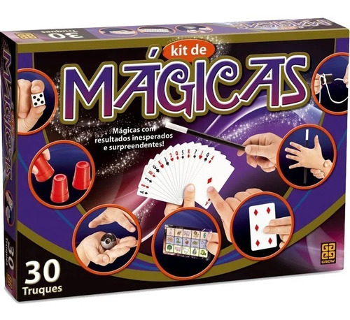 Jogo Kit De Mágicas 30 Truques - Grow
