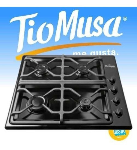 Anafe a gas Florencia 6747N negro 220V