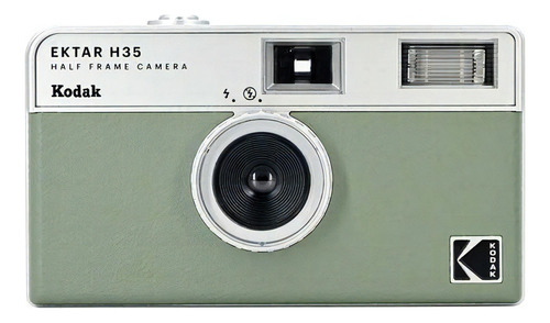 Cámara compacta Kodak Ektar H35 verde