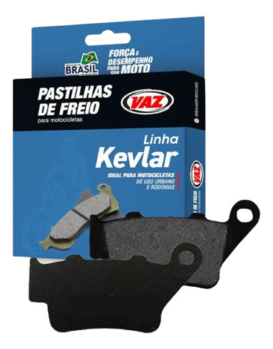 Pastilha Freio Traseira Cb500 Antiga Kevlar 213k