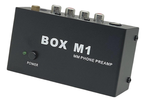 Caixa M1 Pré -amplificador Phono Pré -amplificador Pré