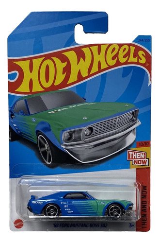 Hot Wheels 2023 (q) Then And Now 244/250 - ´69 Ford Mustang 