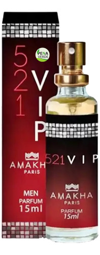 Perfume 521 Vip Men Amakha Paris Eau Parfum 15ml  Masculino