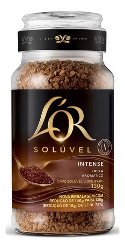 4 Café Espresso Lor Solúvel Pó Lançamento Intenso Aveludado