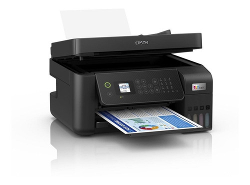 Impresora Epson Multifuncional Inalámbrica Ecotank L5290 Color Negro