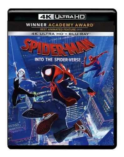 Spider-man Un Nuevo Universo Pelicula 4k Ultra Hd + Blu-ray