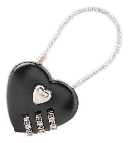 Heart Shape De 3 Dígitos Código Combinación De Equipaje