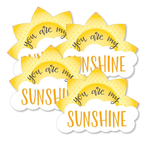 You Are My Sunshine - Sun And Cloud Decorations Diy Bab...