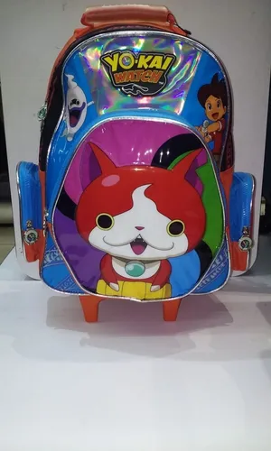 Mochila Carro Escolar 47-27-17cm Yo Kai