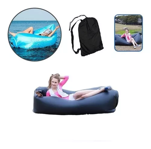 Dormir solo Camping impermeable PVC solo Portable Air Beach resto Sofá  inflable - China Sofá inflable, asiento inflable