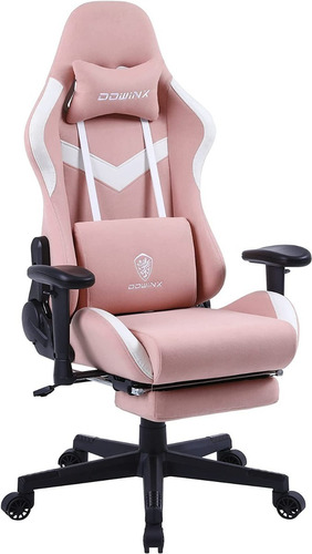 Silla Gamer Ergonomica Tela Apoyapies Dowinx