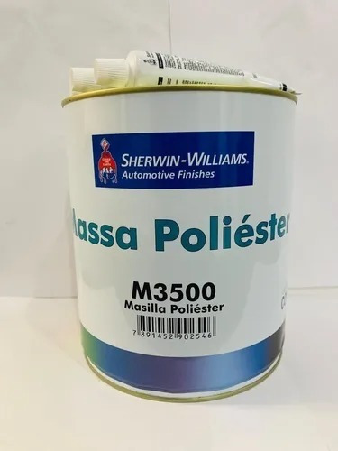 Masilla Poliester Sherwin M3500 X 1,5 Kg Con Catalizador 
