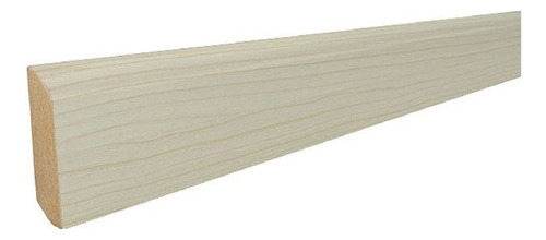 Barredera 2 White Wood 6x1.5cm 2.4mt Hardutsh