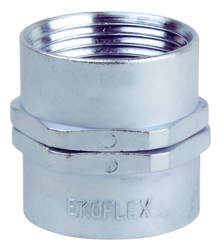Kit 5 Und Conector Femea Giratorio 1 Polegadas