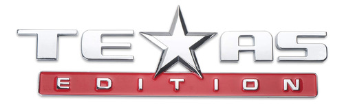 Logo Emblema Texas Edition 25.3x7.2cm Para Chevrolet Ford 