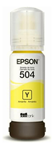 Epson Botella De Tinta Ecofit Color Amarillo, T504420