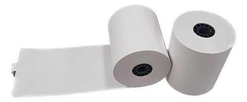 50 Rollos Papel Térmico 80x70mm Negro Impresora 80mm